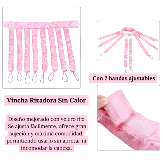 PinkSilk™ Rulos Sin Calor