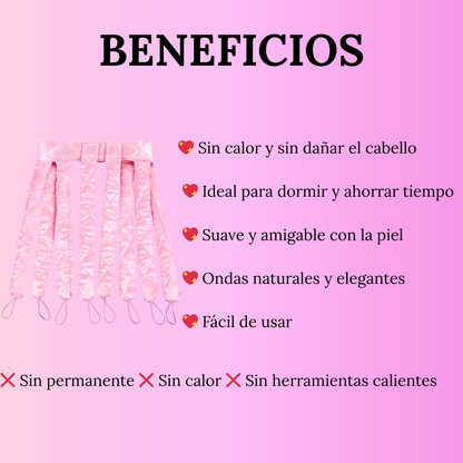 PinkSilk™ Rulos Sin Calor